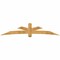 Ekena Millwork Alberta Rough Sawn Timber Gable Bracket, Western Red Cedar, 108"W x 22"H x 6"D x 6"F, 5/12 Pitch GBW108X22X0606ALB00RWR - alternate 1